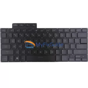 Keyboard for Asus ROG Flow X16 2022 GV601RW GV601RM GV601RE
