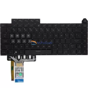 4-Zone RGB Backlit Keyboard for Asus ROG Strix G16 2023 G614