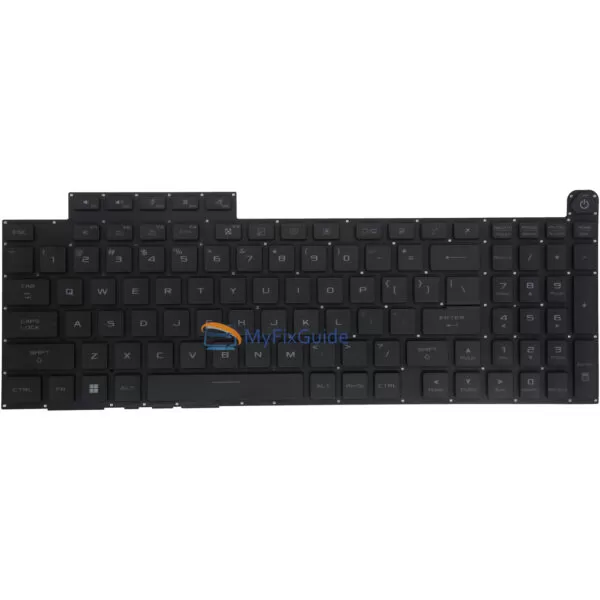 Per-Key RGB Keyboard for Asus ROG Strix G18 2023 G814JU G814JZ G814JI G814JV