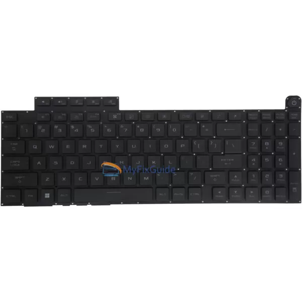 Per-Key RGB Keyboard for Asus ROG Strix G18 2023 G814