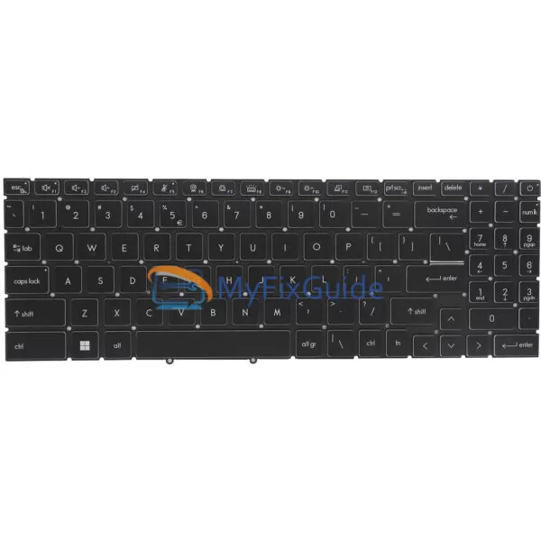 Keyboard for MSI Creator M16 CreatorPro M16