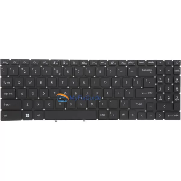 Keyboard for MSI CreatorPro X17 Z17HX