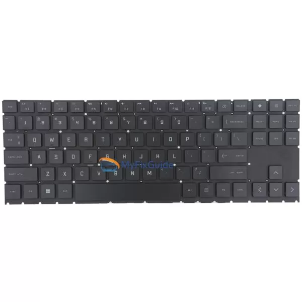 Keyboard for HP Omen 16-c0001dx 16-c0002dx 16-c0011dx 16-c0012dx