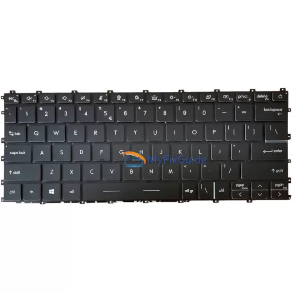 Keyboard for MSI Summit E14 EVO A12M, Summit E14 Flip EVO A12MT A13MT