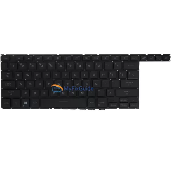 Keyboard for Asus ROG Zephyrus Duo 16 2022 GX650RX GX650RW GX650RM GX650RS