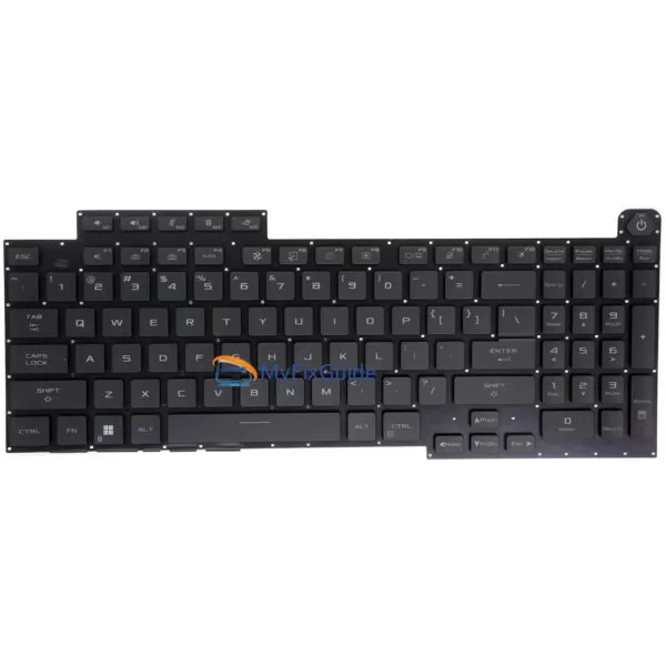 Keyboard for Asus ROG Strix Scar 17 2023 G733PY G733PZ