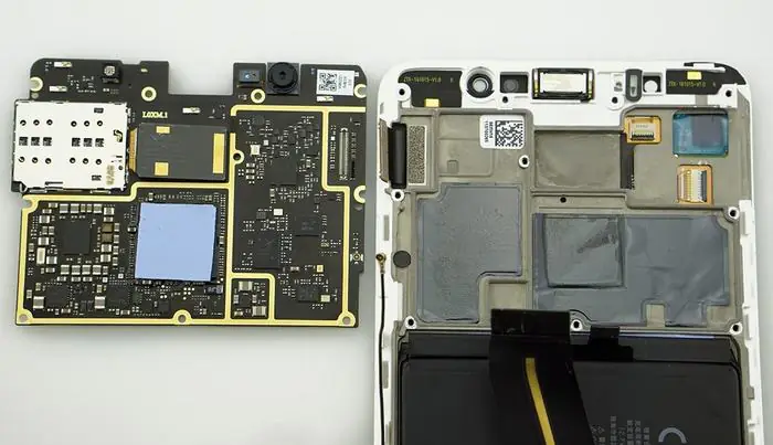 Remove the motherboard