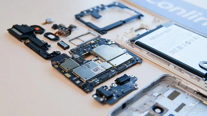Meizu M5 Note internal parts