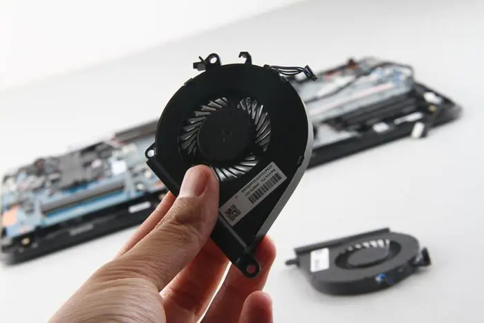 HP Omen 15 cooling fan