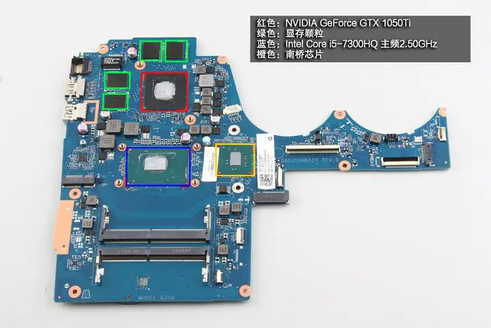 HP Omen 15 motherboard