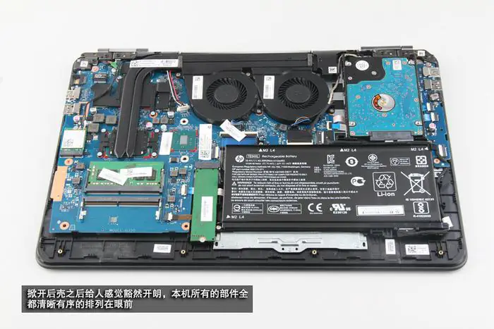 HP OMEN by HP 15-ax219tx Internal Structure