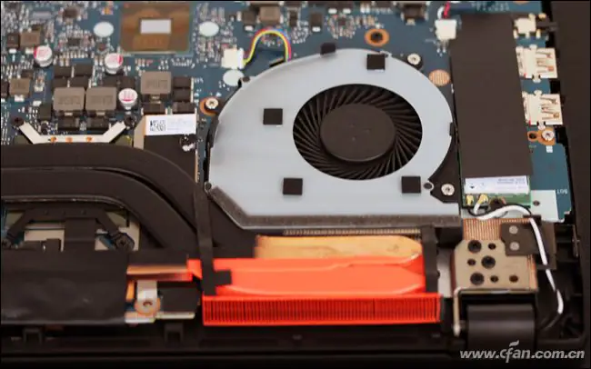 ASUS ROG GL502VM heat sink and cooling fan