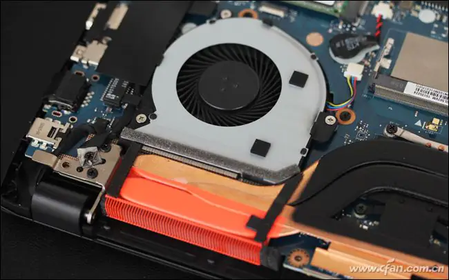 ASUS ROG GL502VM heat sink and cooling fan