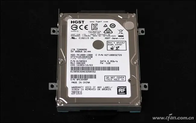 ASUS ROG GL502VM hard drive