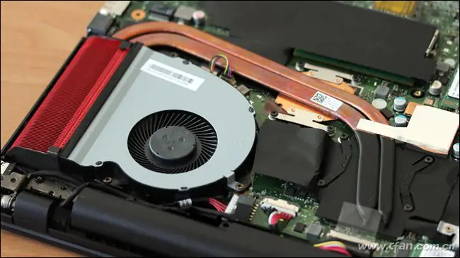 ASUS ROG GL553VE heat sink and fan