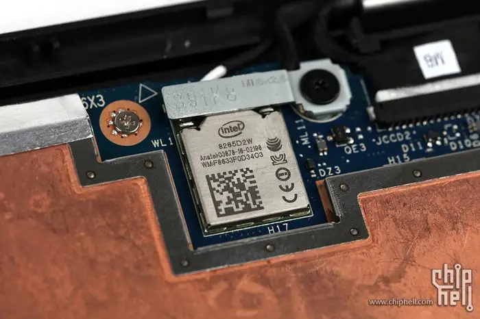 Dell XPS 13 9365 2-in-1 Wi-Fi adapter