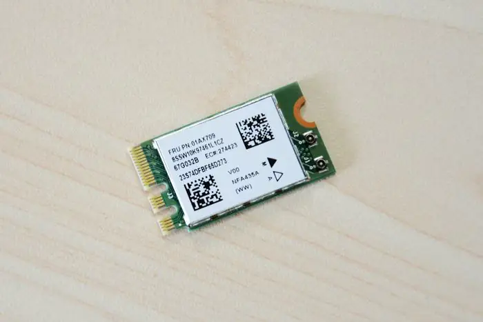 Lenovo ThinkPad E570 wireless card