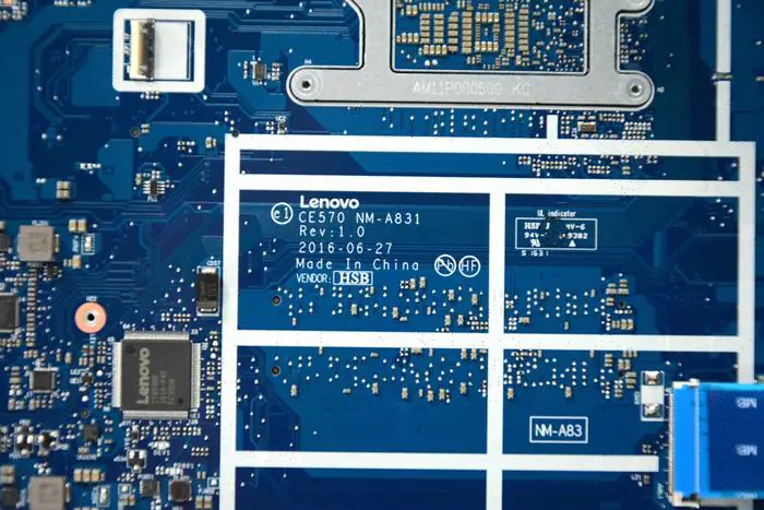 Lenovo ThinkPad E570 motherboard