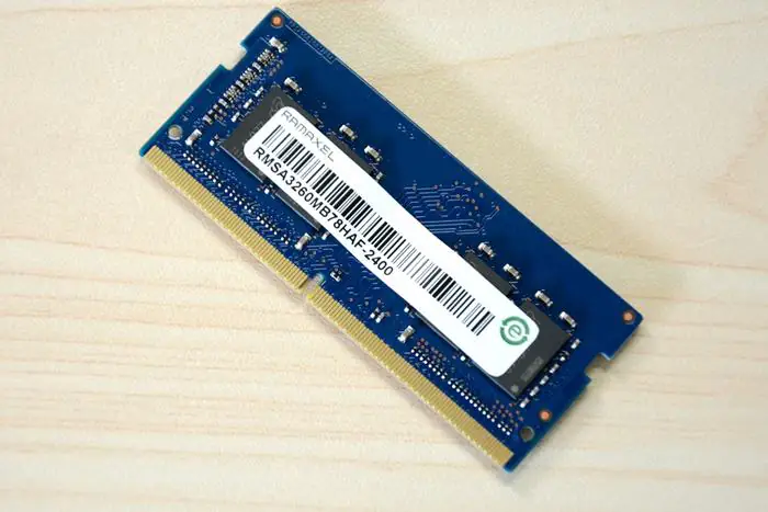 Lenovo ThinkPad E570 RAM module