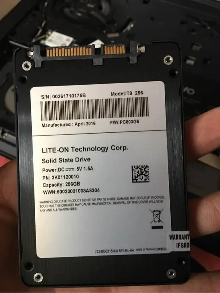 LITE-ON T9 256GB SSD