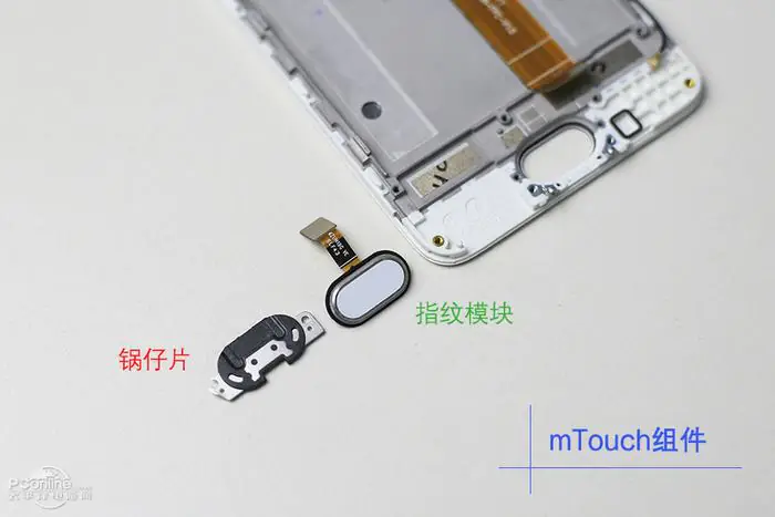 Meizu M5s fingerprint module