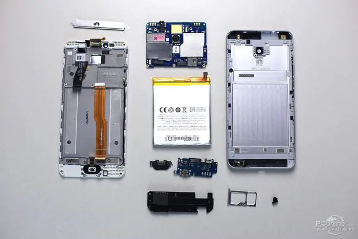 Meizu M5s internal parts