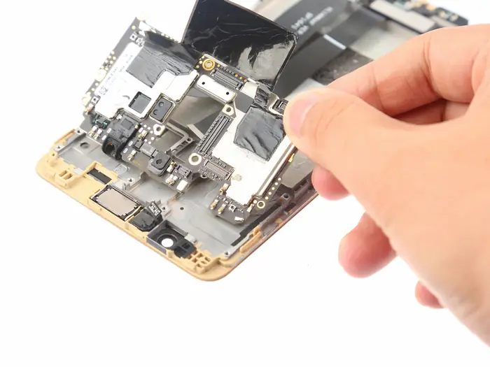 Remove the motherboard