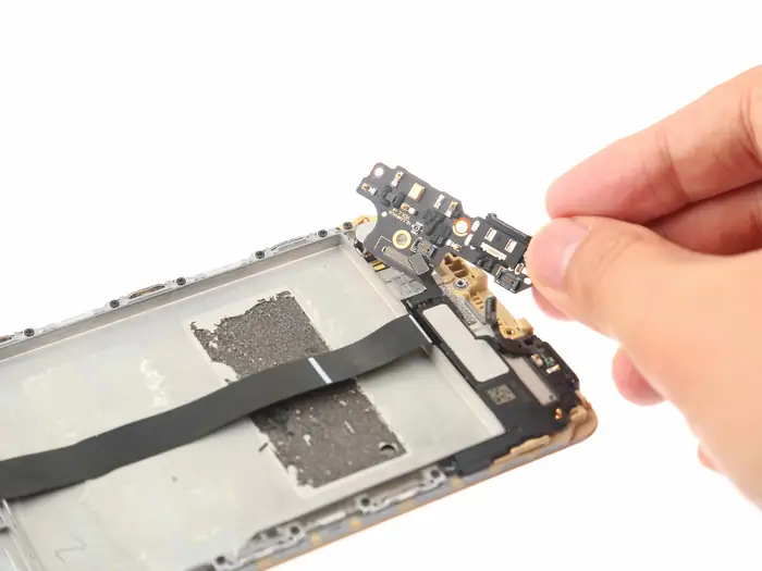 Remove the USB Type-C port board