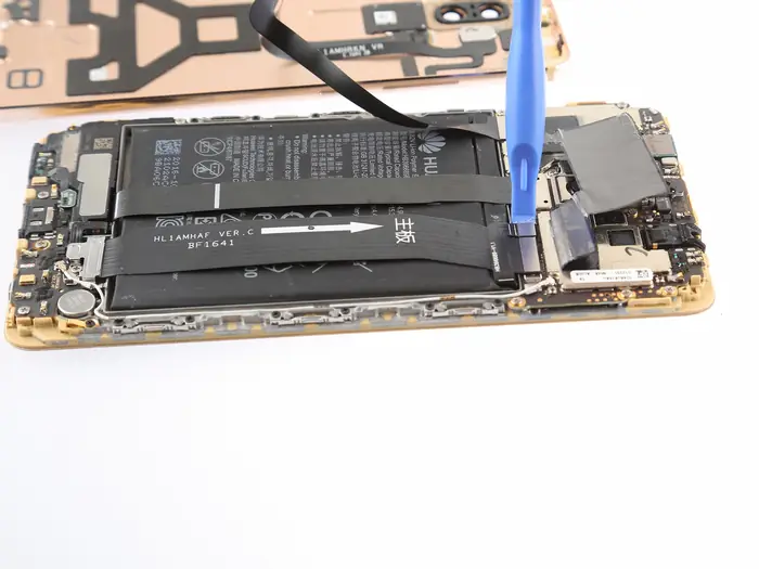 Disconnect the battery connector