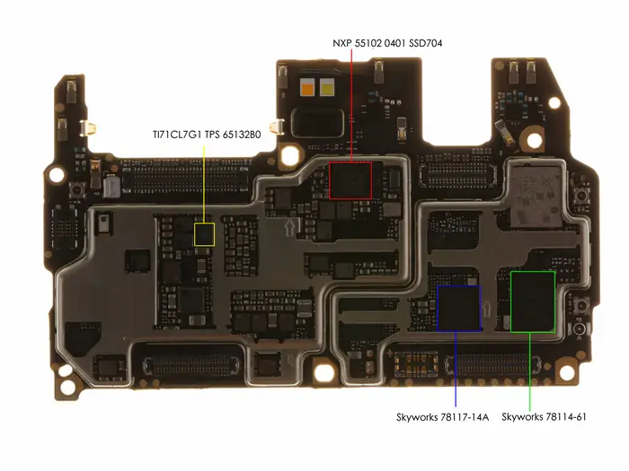 Huawei P10 motherboard
