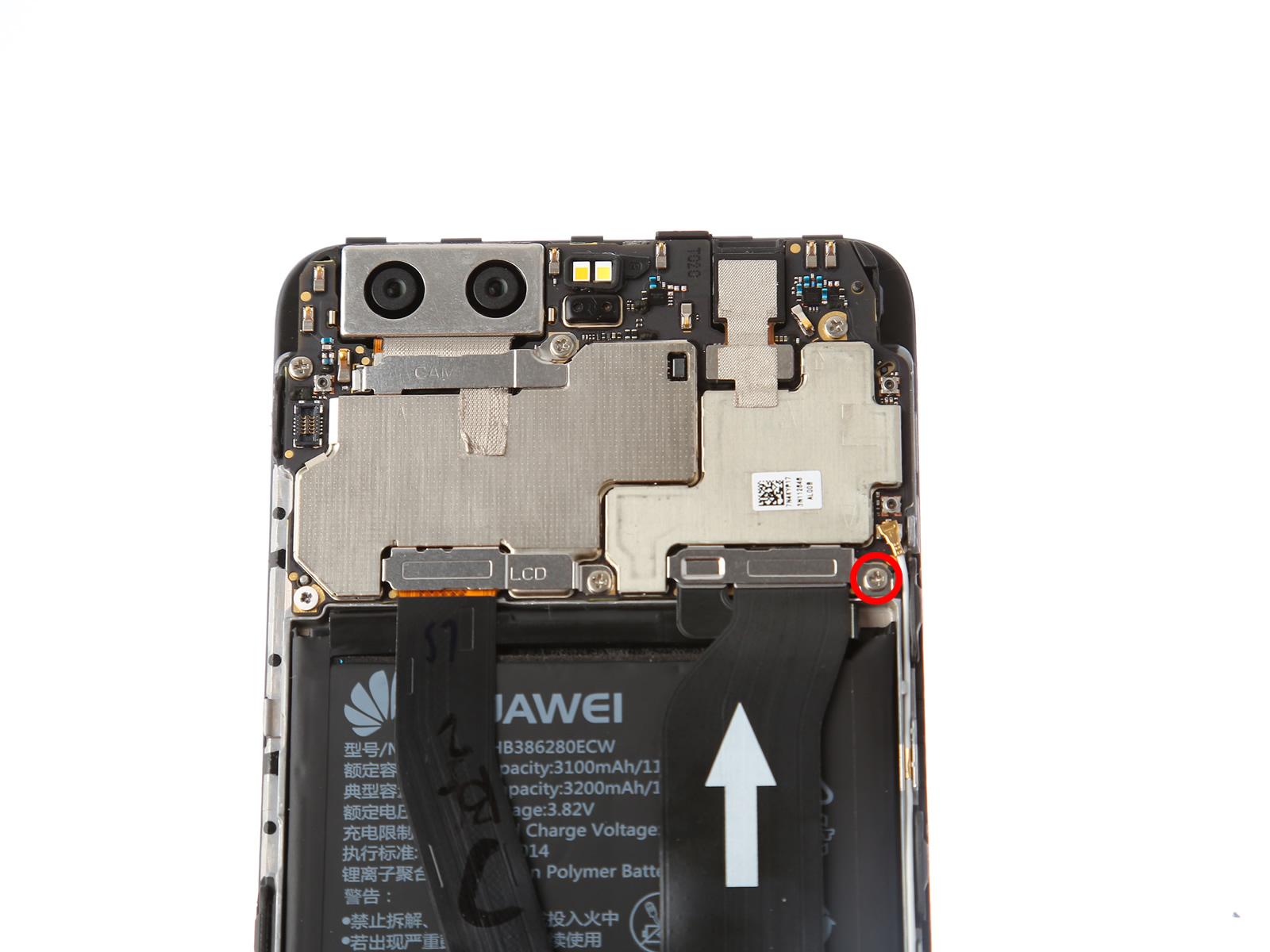 Huawei P10 Motherboard Removal