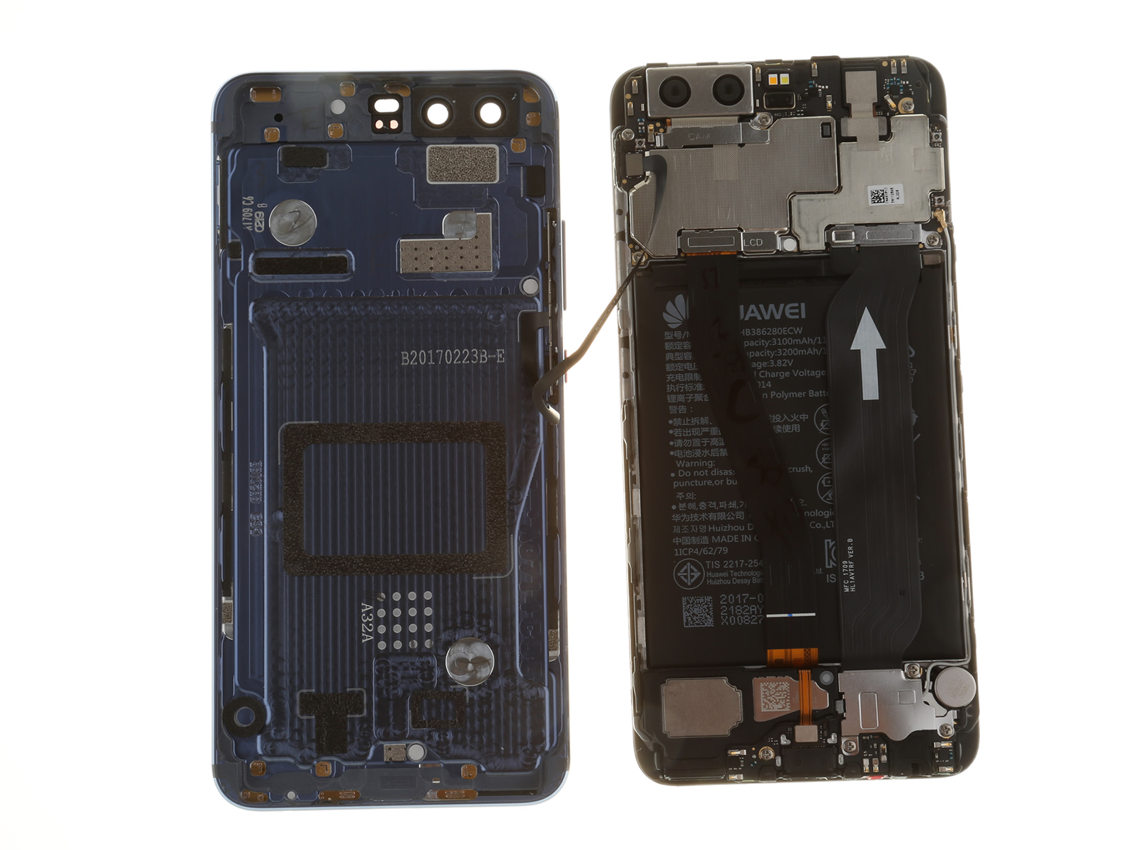 Huawei P10 Teardown Myfixguide Com