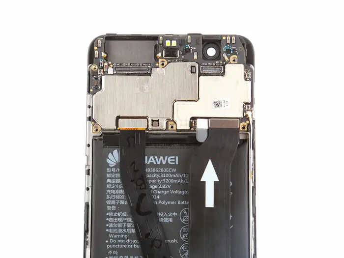 Disconnect the LCD cable from the motherboard