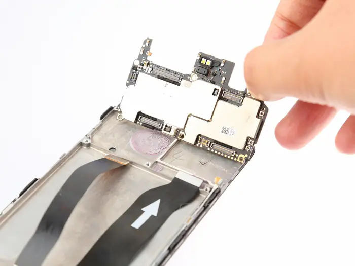 Remove the motherboard