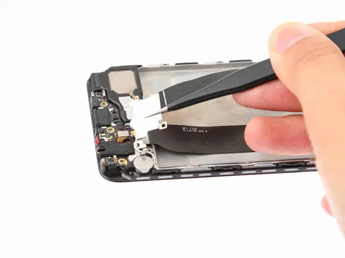 Remove the metal sheet