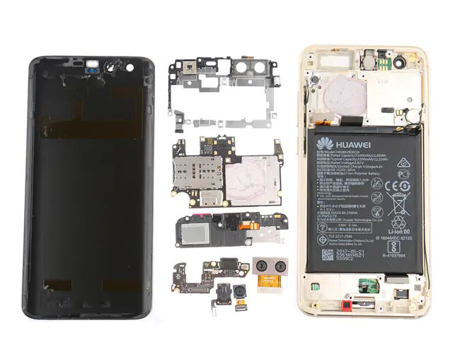 Huawei Honor 9 internal parts