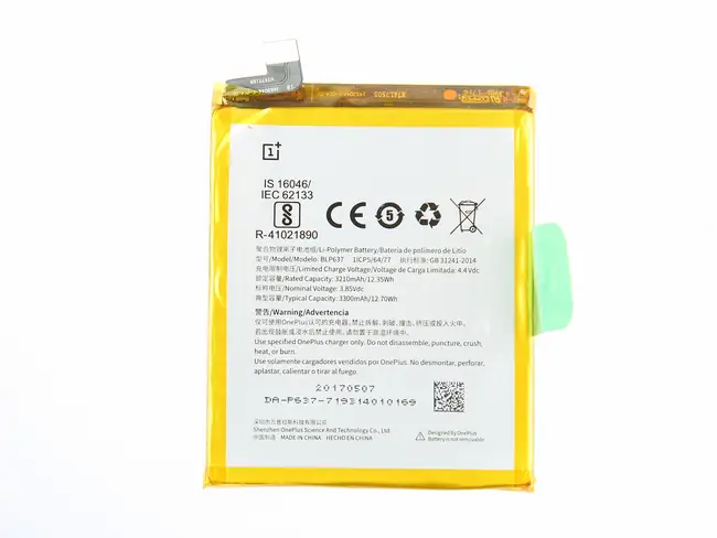 OnePlus 5 battery