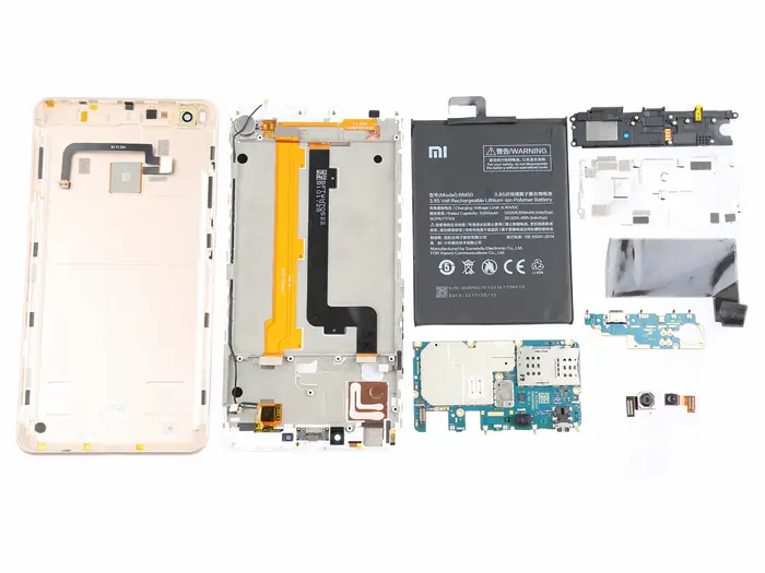 Xiaomi Mi Max 2 internal parts