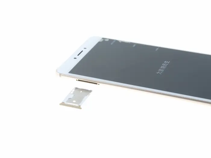 Remove the SIM card tray