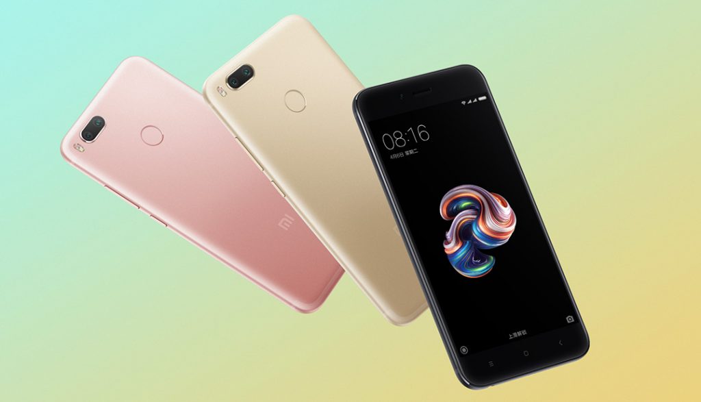 Xiaomi Mi 5X rendering