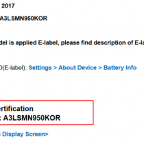 Samsung Galaxy Note 8 FCC certification