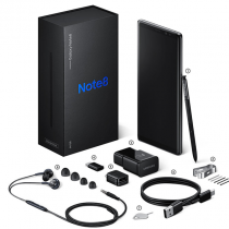 Samsung Note 8 packing box