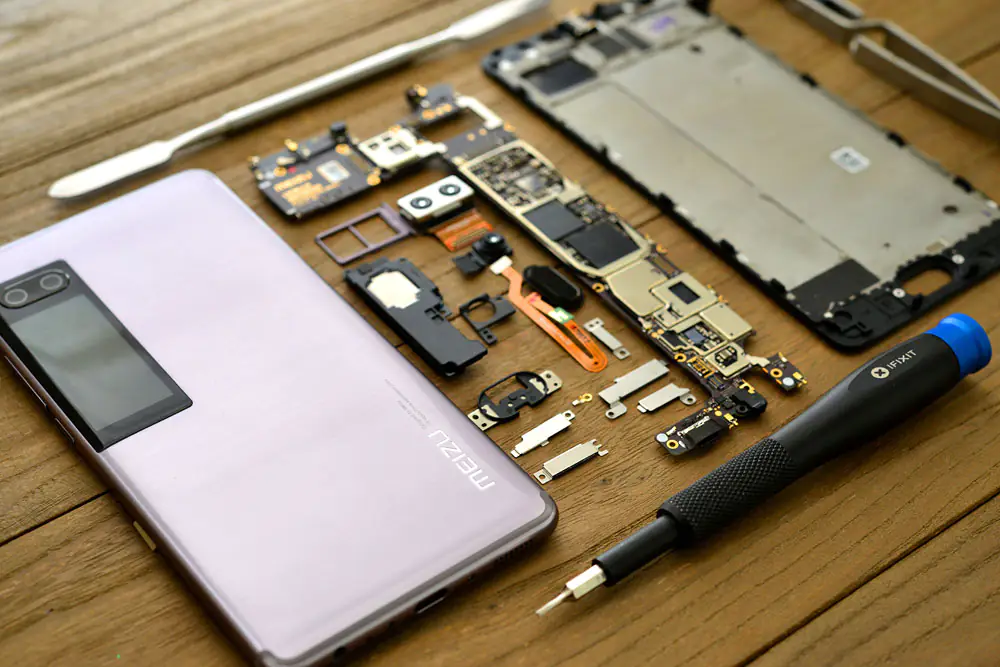 Meizu Pro 7 Plus internal parts