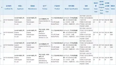 Huawei Mate 10 3C certification