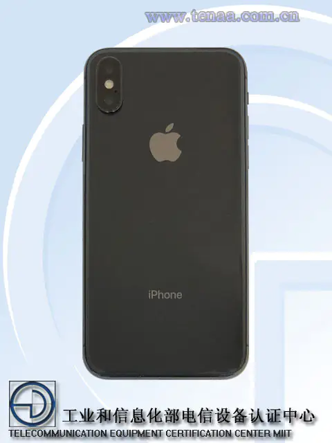 iPhone X back