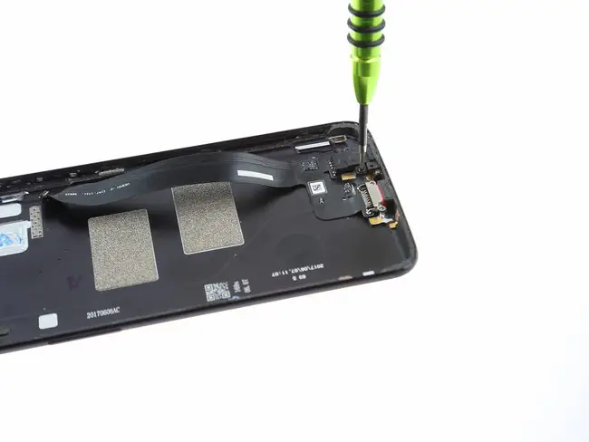 Remove the USB Type-C port/headphone jack module