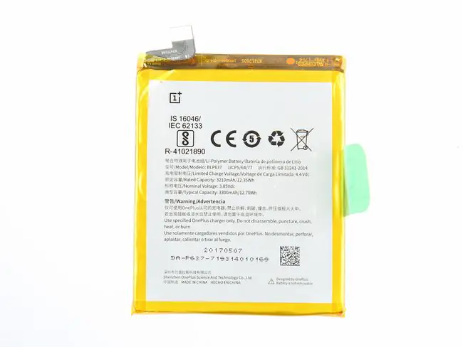 OnePlus 5 Battery