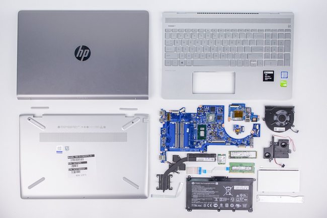 HP Pavilion 15-ck000 internal picture