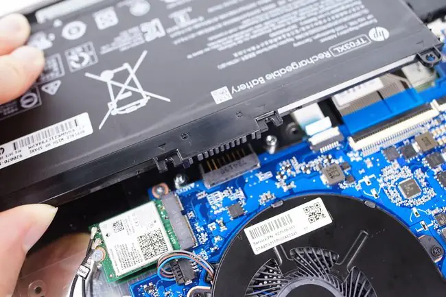 Remove the battery