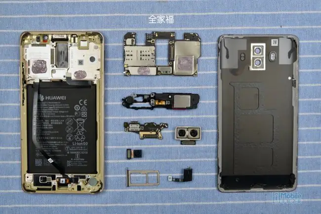 Huawei Mate 10 internal parts
